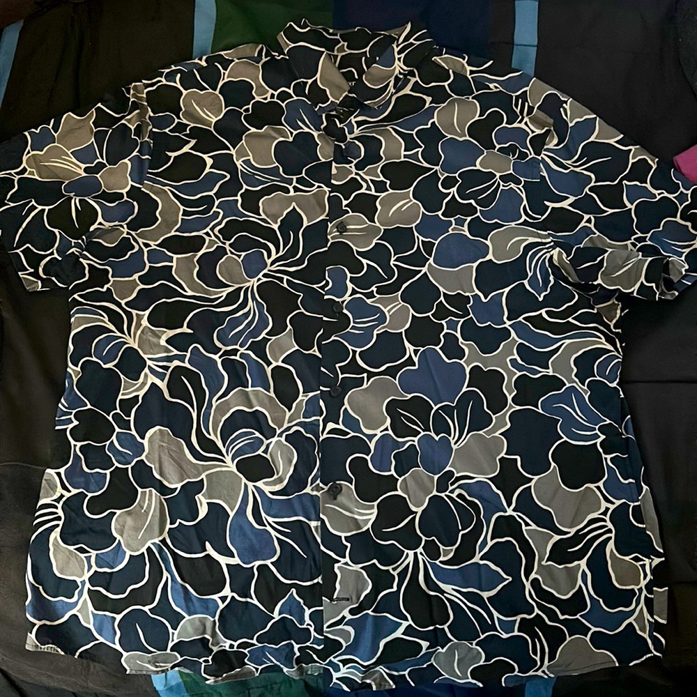 Floral Button Down Short Sleeve
